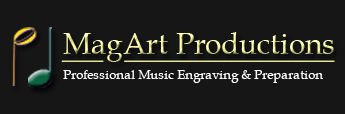 Scott Maggart sheet music engraving notation services